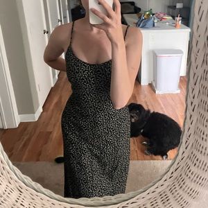 Knapp studios Y2k maxi dress with flower pattern